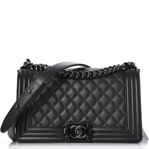 Chanel Caviar Boy Bag
